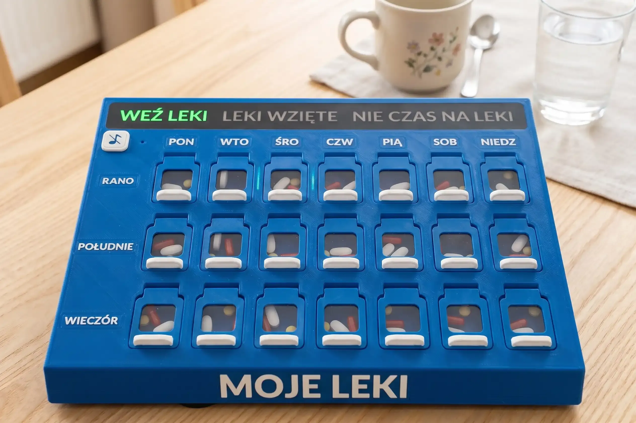 Fizyczna kasetka TabBox — widok produktu