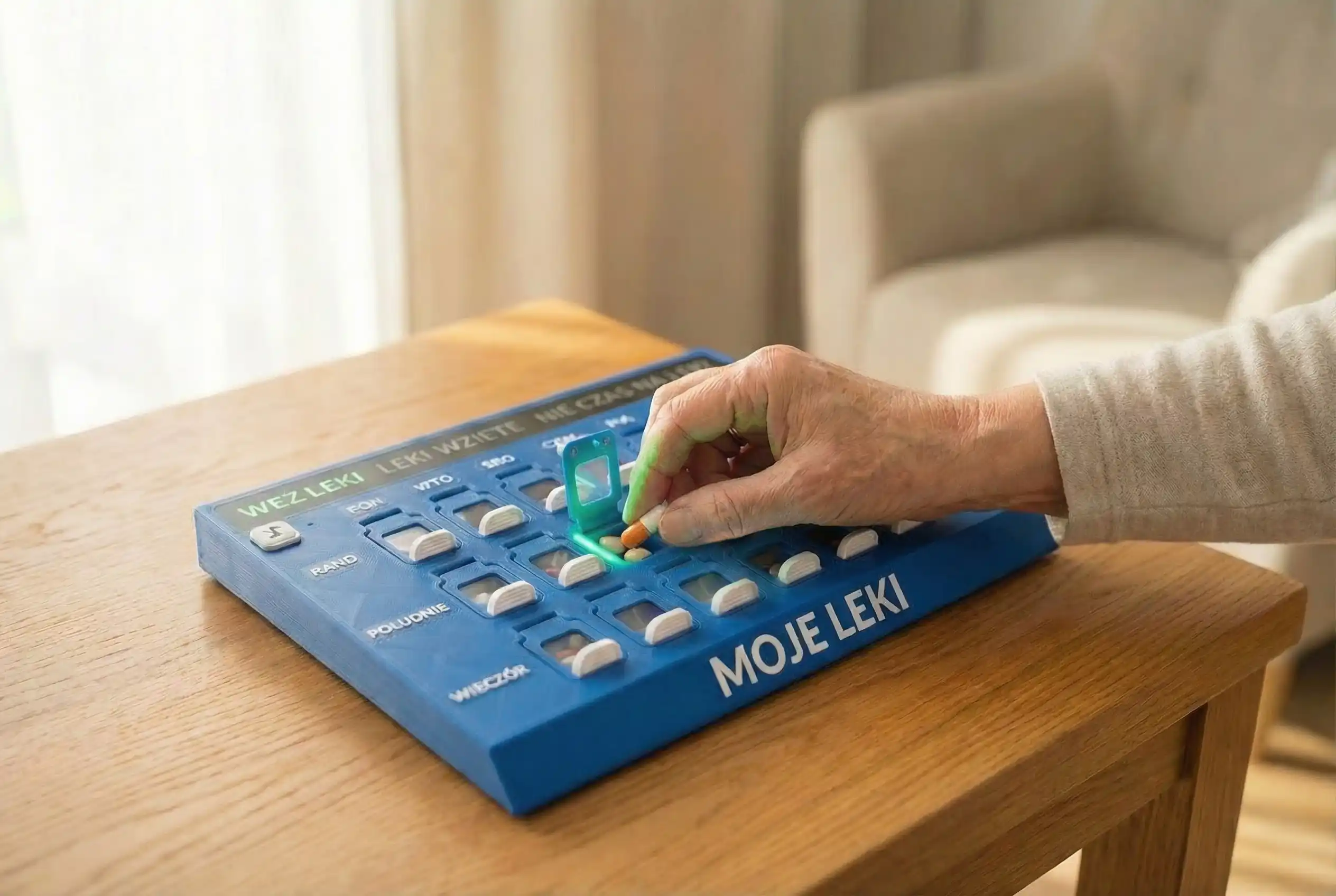 Industrial Design — mechanizm klapki zoptymalizowany pod artretyzm