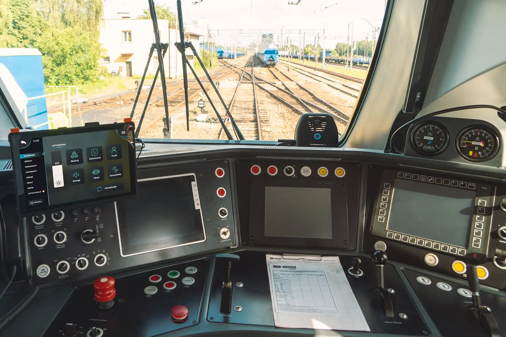 Sterownia maszynisty - agregacja bodźców użytkownika